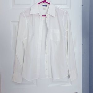 j crew white button down shirt